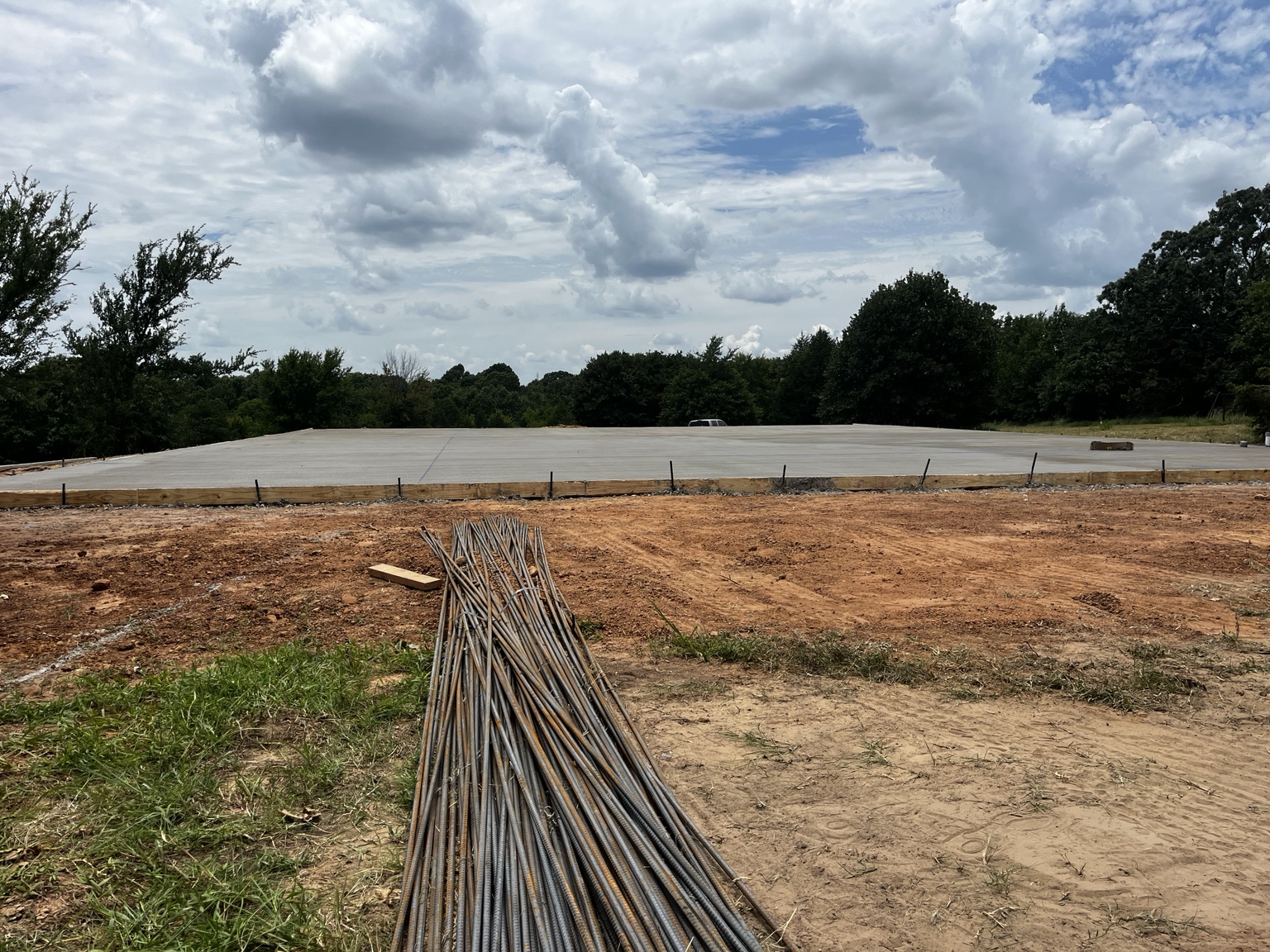 Large concrete pad project